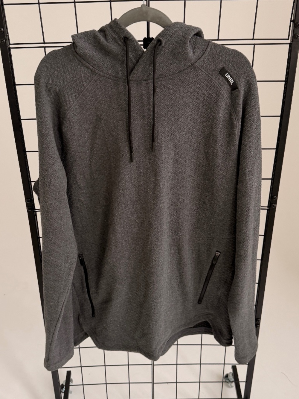 UNRL Elevation Hoodie Charcoal size L